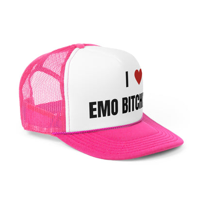 I Love Emo Bitches Funny Trucker Hat