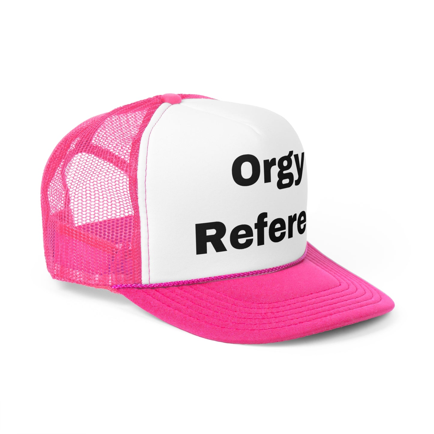 Orgy Referee Funny Trucker Hat