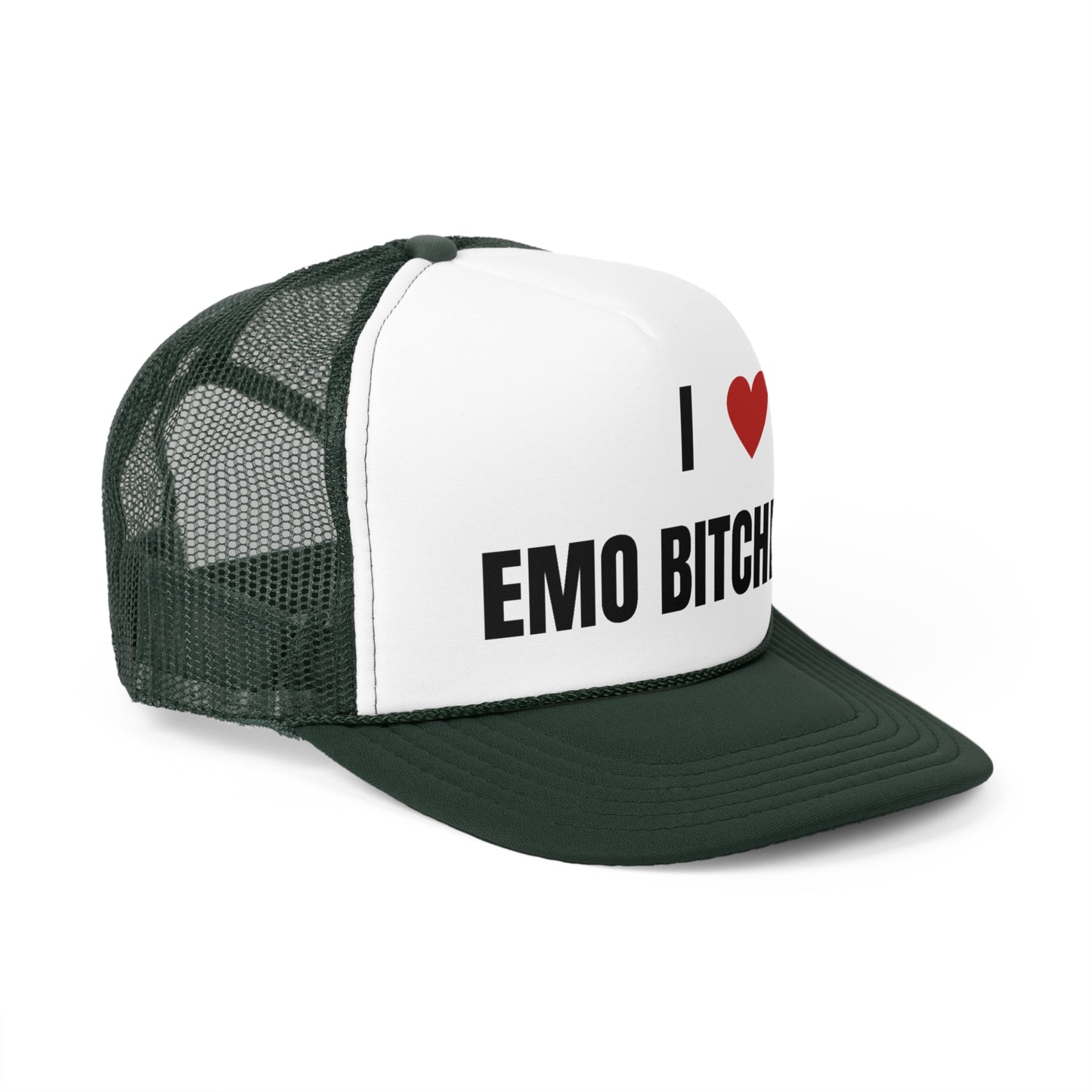 I Love Emo Bitches Funny Trucker Hat