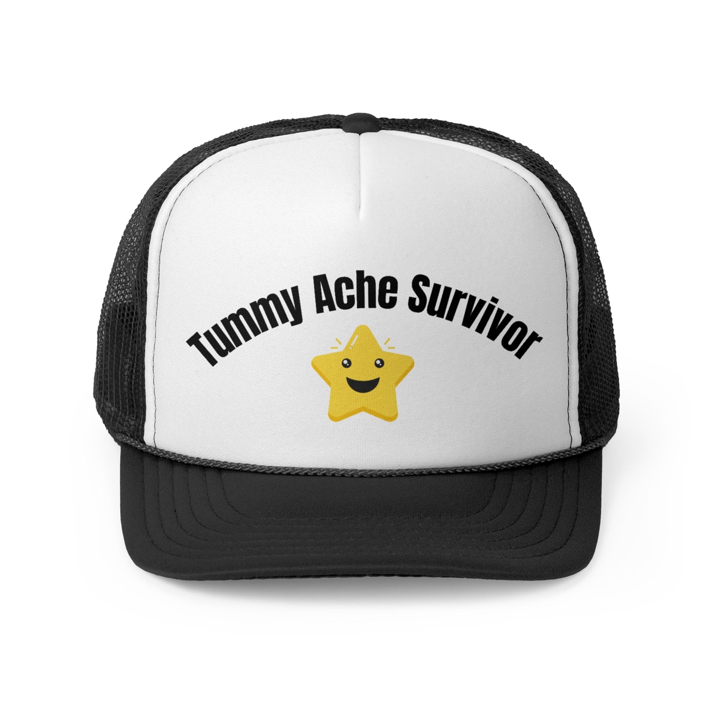 Tummy Ache Survivor Funny Trucker Hat