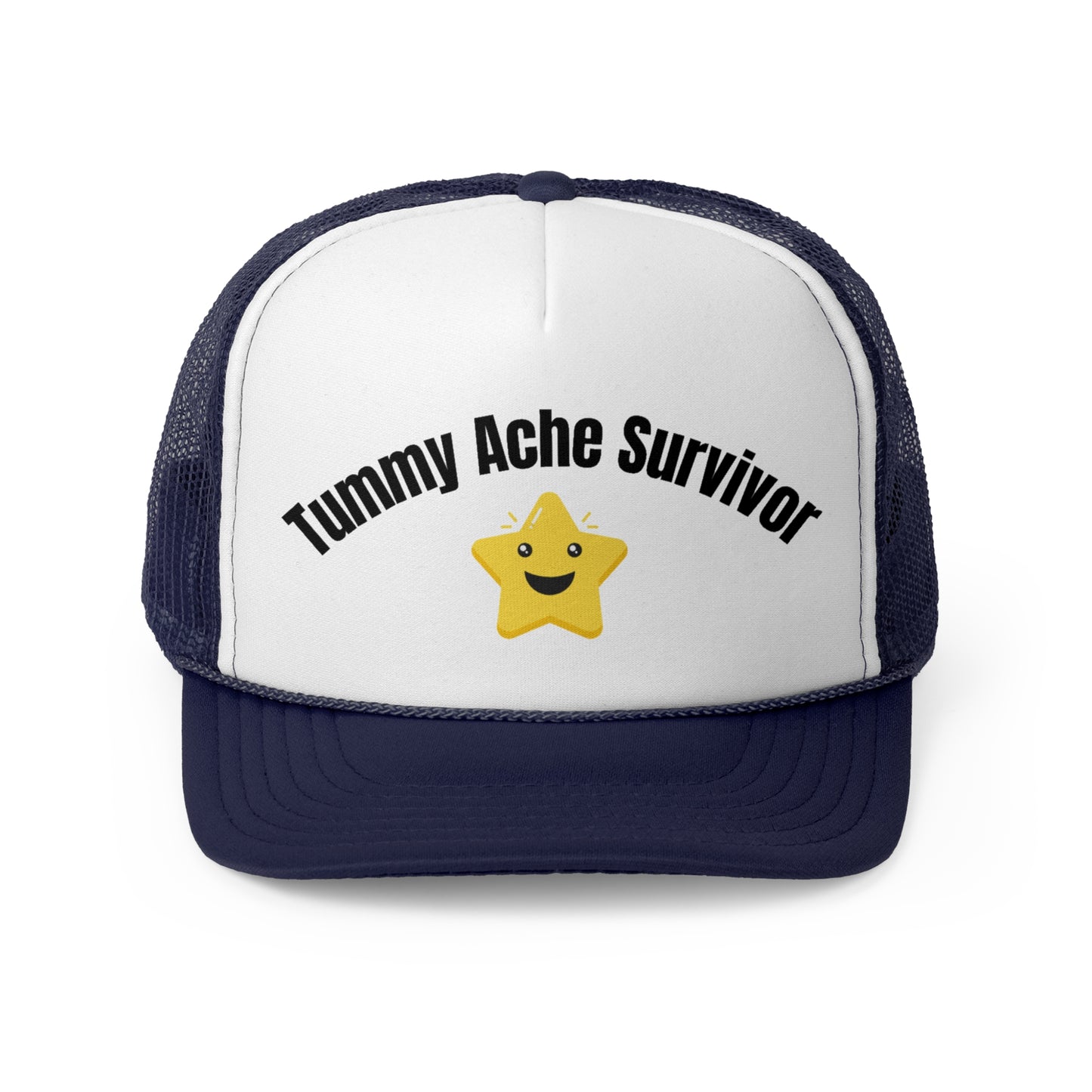 Tummy Ache Survivor Funny Trucker Hat