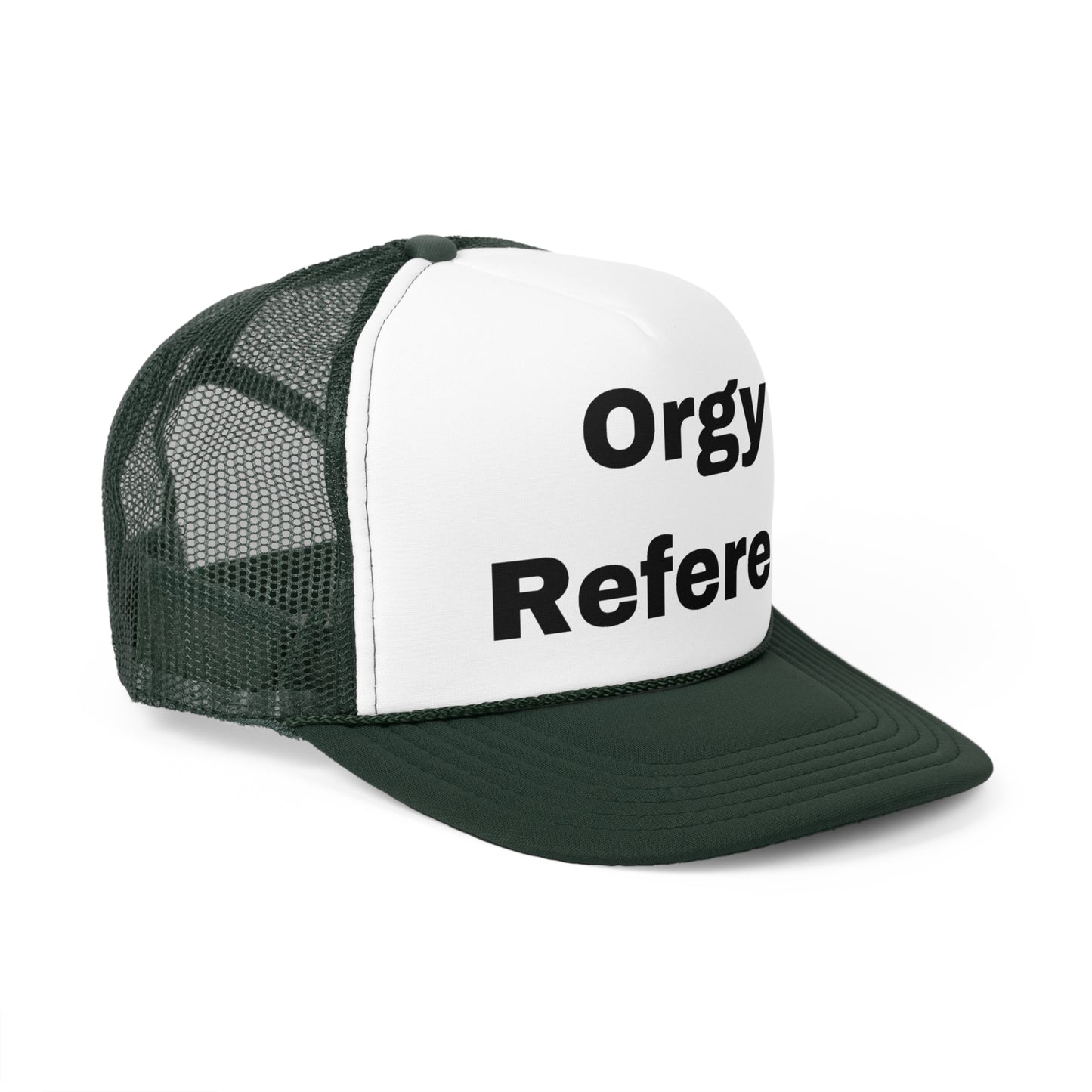 Orgy Referee Funny Trucker Hat