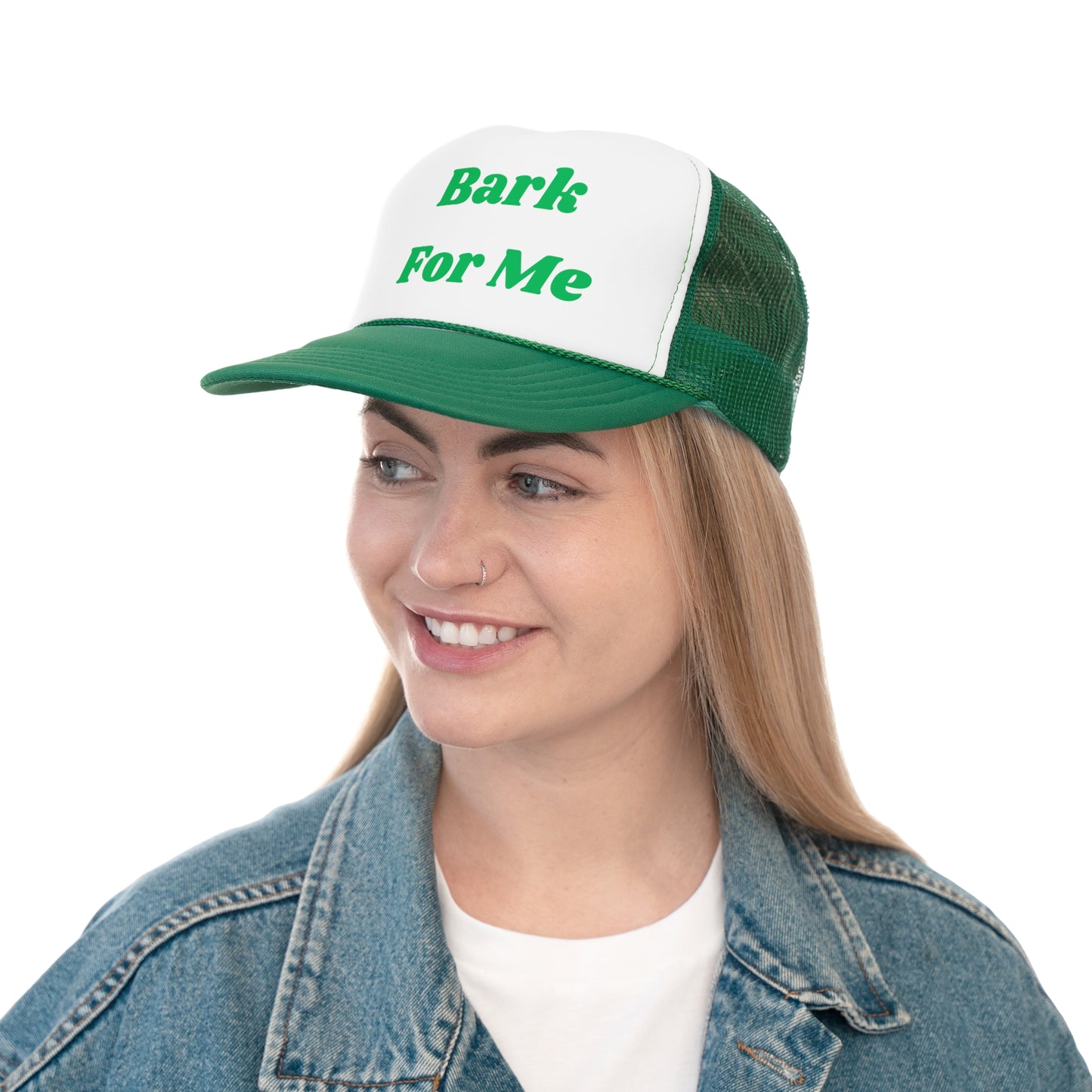 Bark For Me Funny Trucker Hat