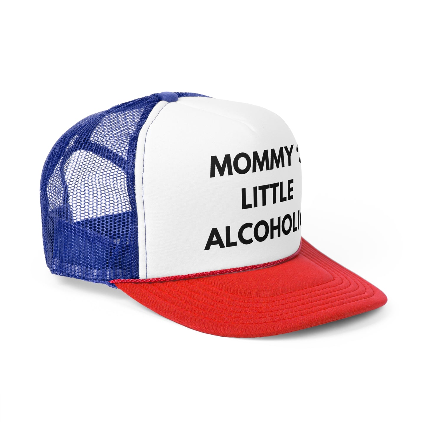 Mommys Little Alcholic Funny Trucker Hat