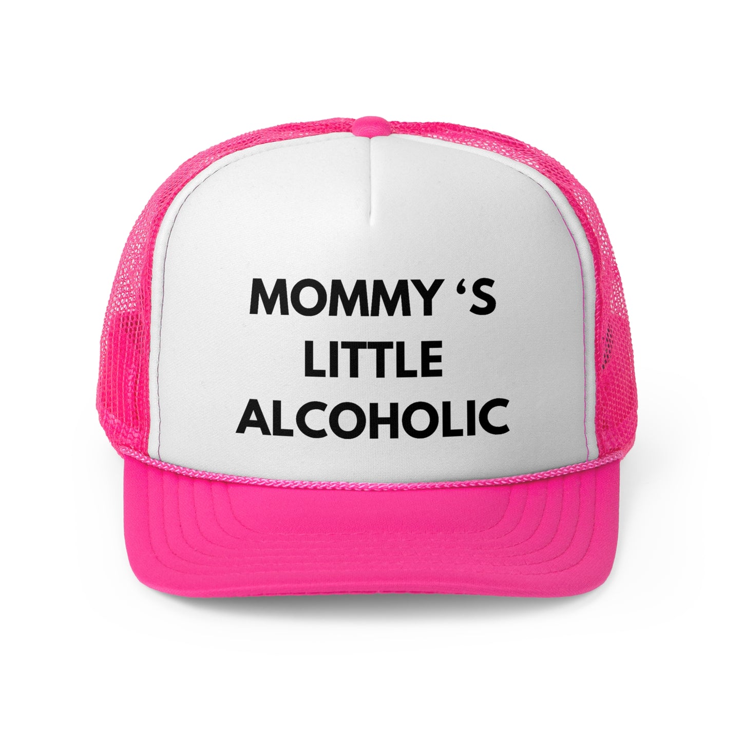 Mommys Little Alcholic Funny Trucker Hat