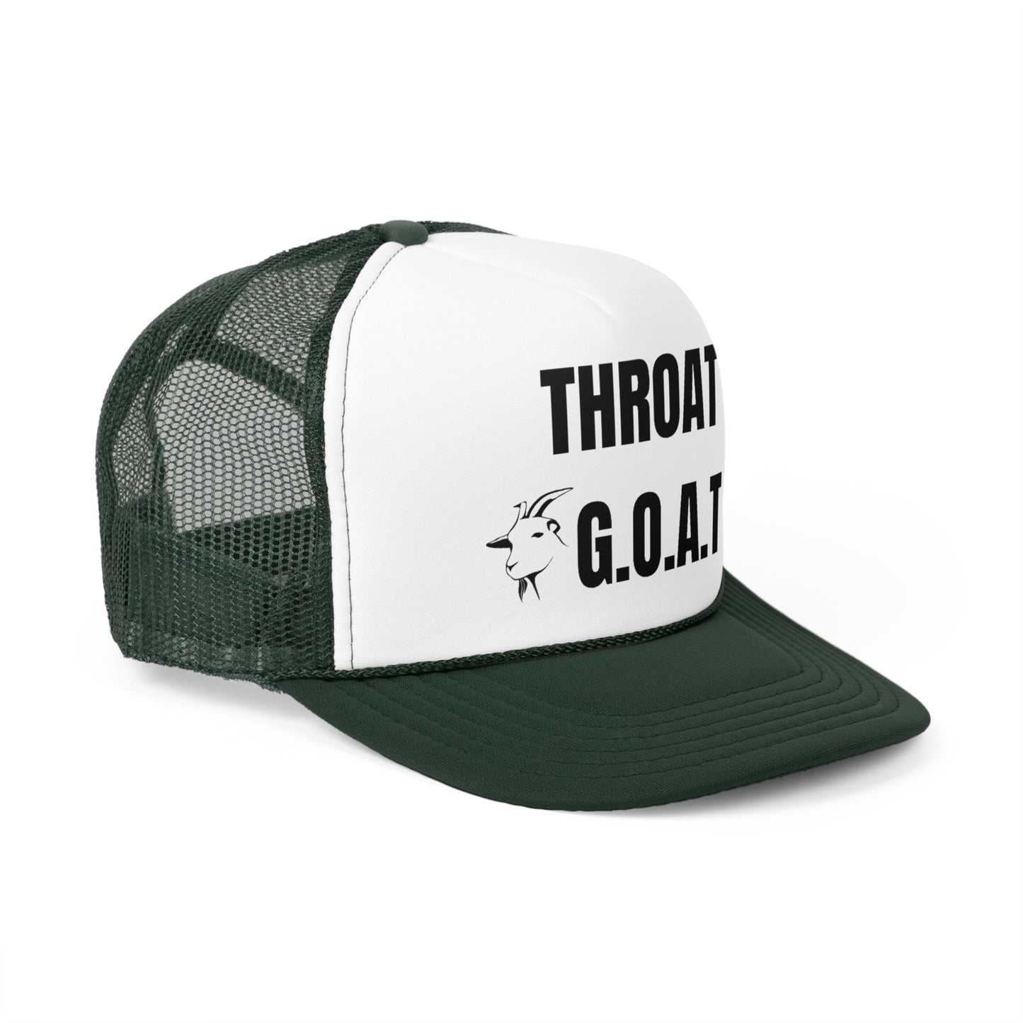 Throat Goat Funny Trucker Hat